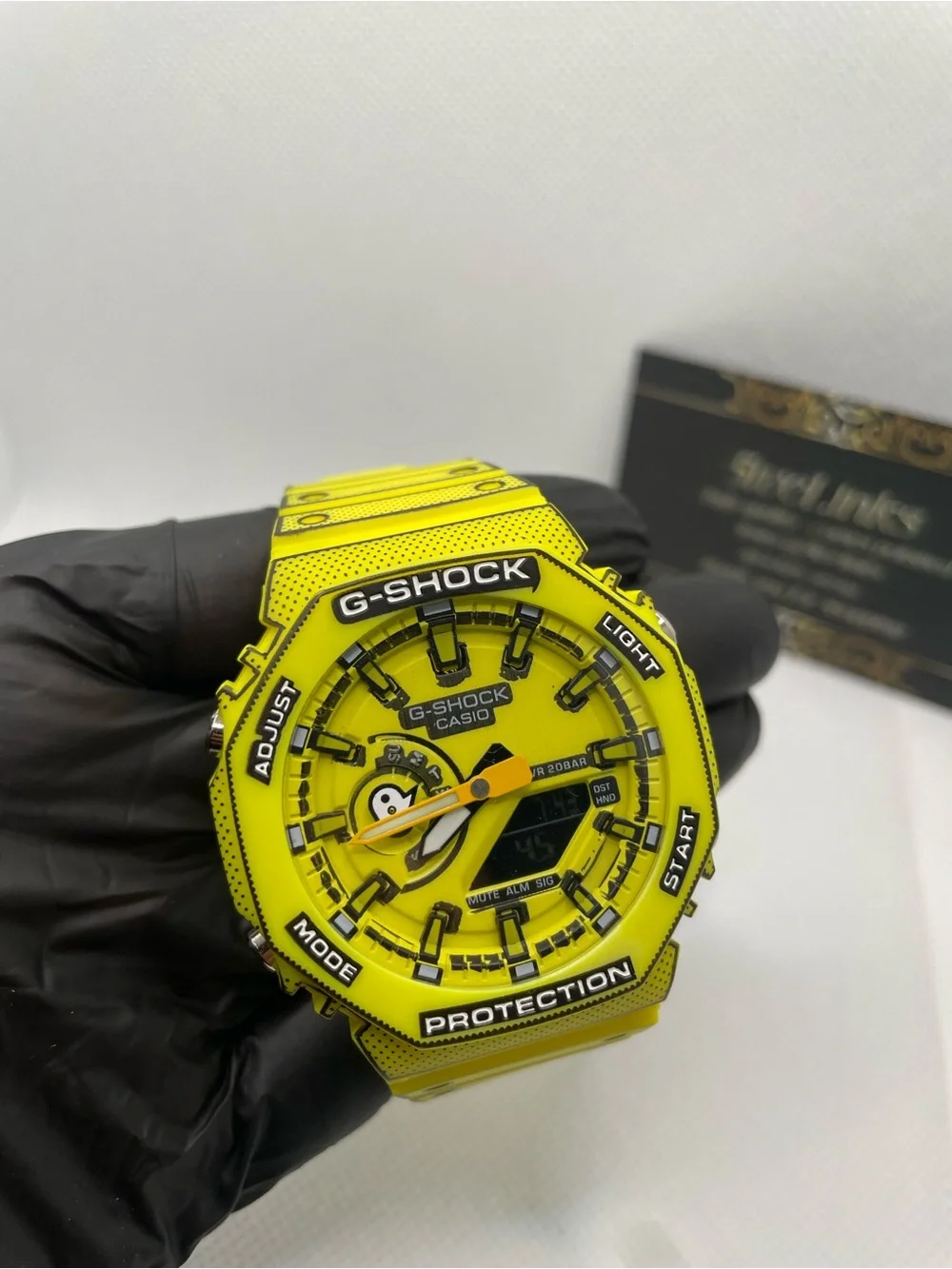 G-Shock Yellow Analog-Digital Sport Watch